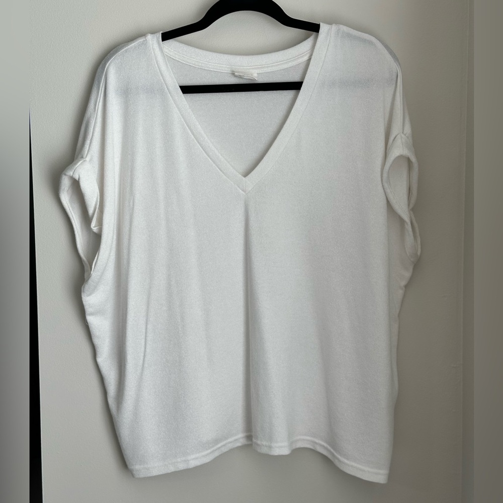 Mod Ref Loose Capped Sleeve Shirt